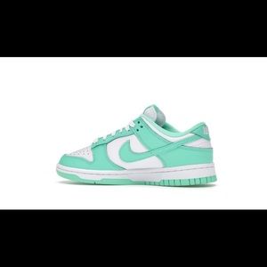Nike dunk low green glow